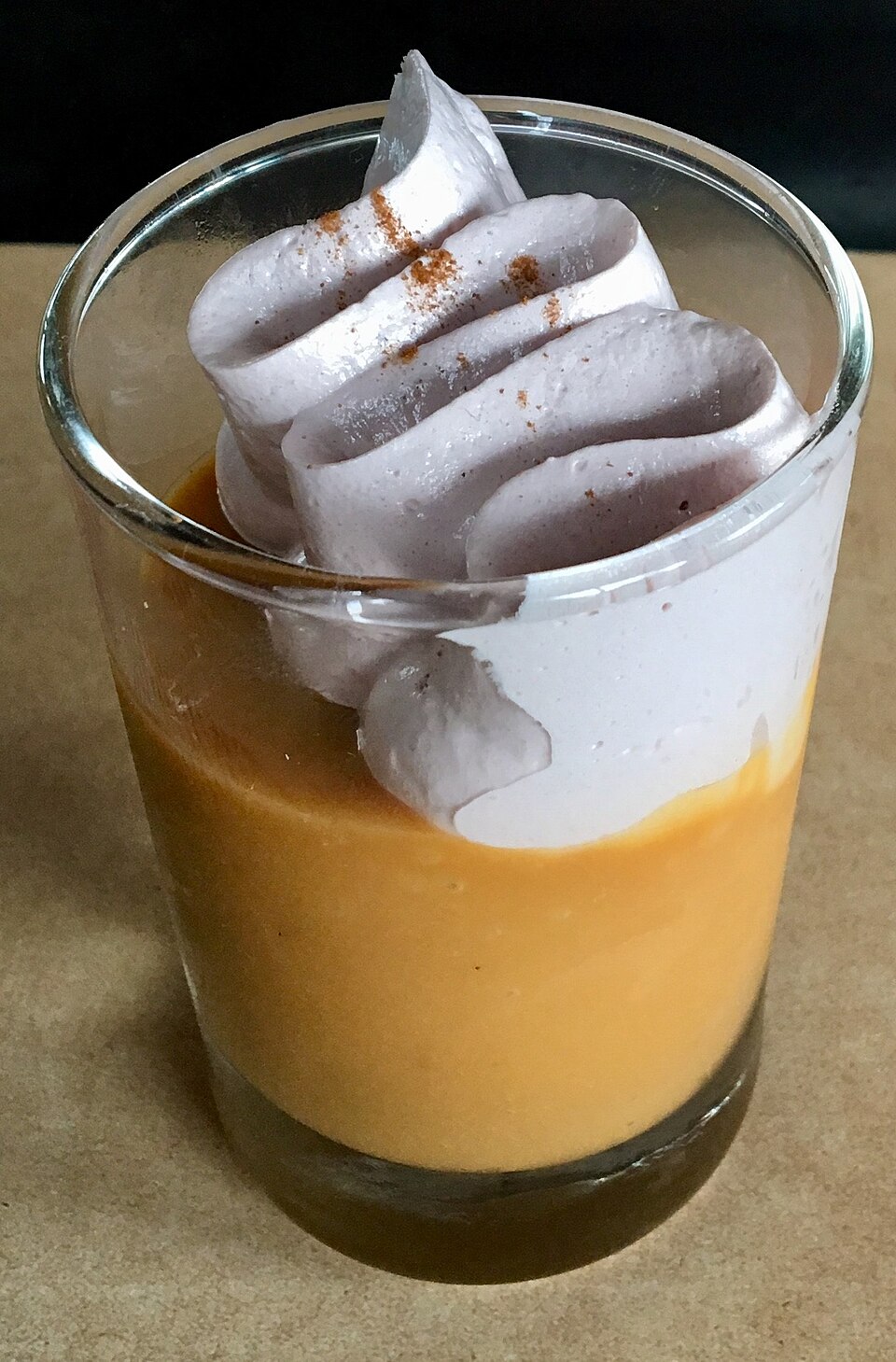 suspiro de limeña - Traditional Peru dish