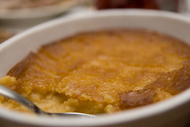 sweetened potato casserole - Traditional Finland dish