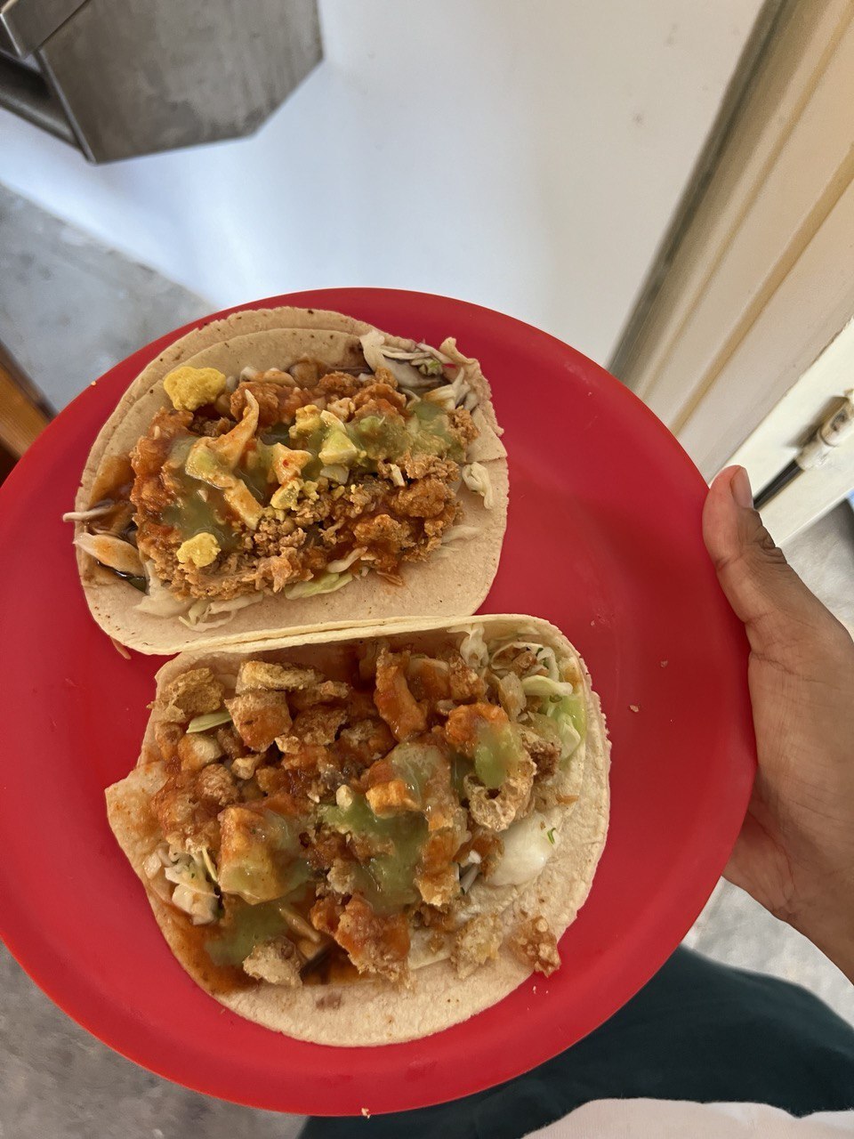 taco de chicharra - Traditional Mexico dish