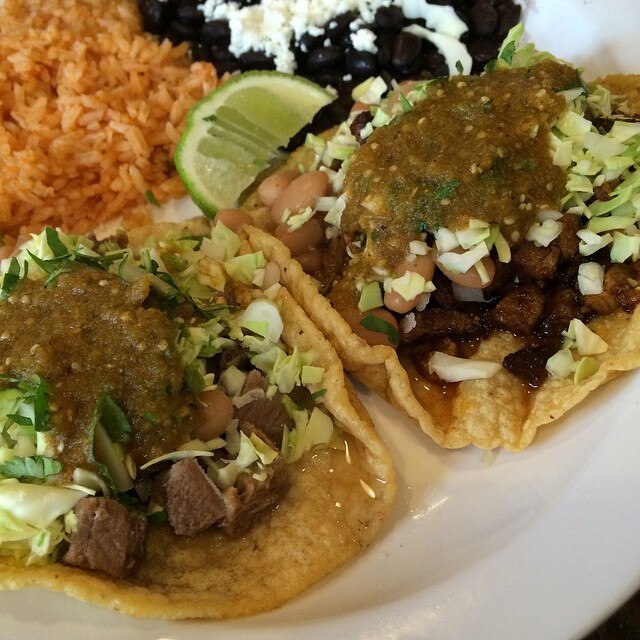Tacos de lengua - Traditional Mexico dish