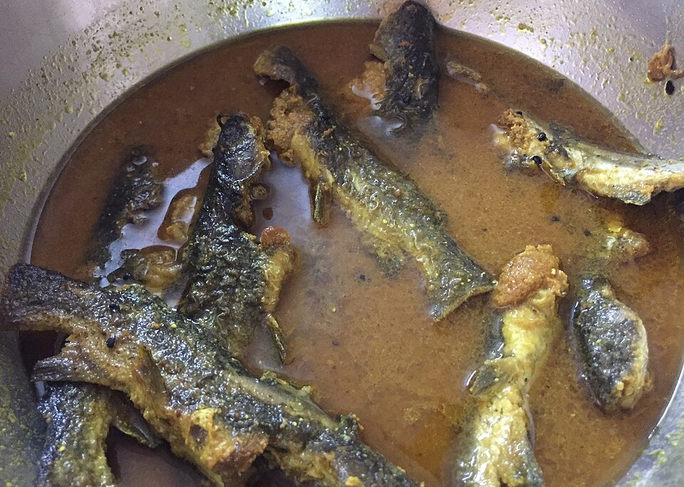 Tangra machher jhol - Traditional India dish