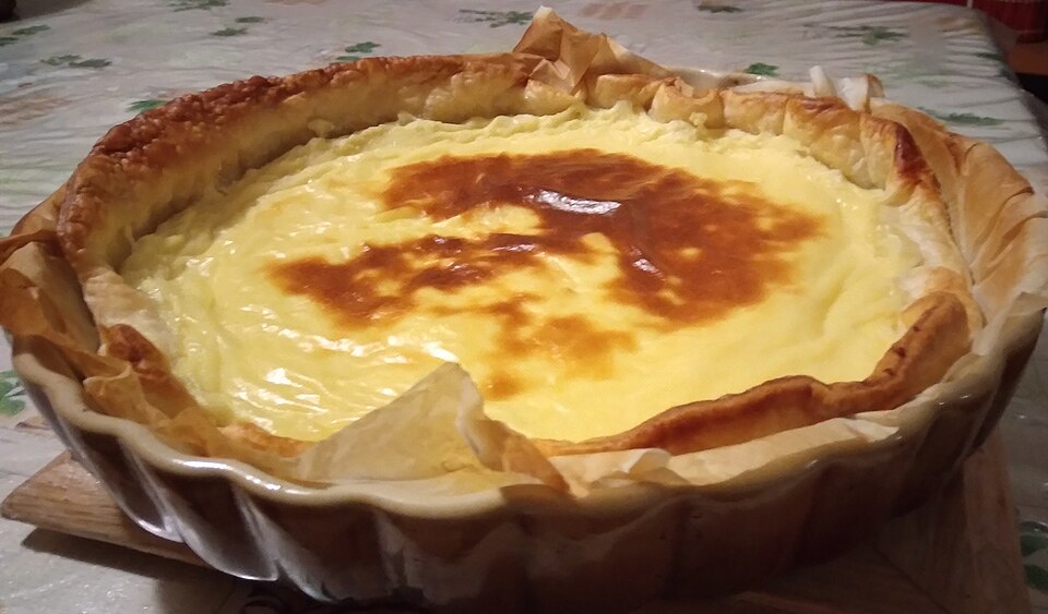 Tarte à l'badrée - Traditional France dish