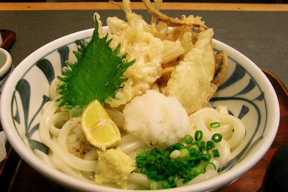 tempura udon - Traditional Japan dish