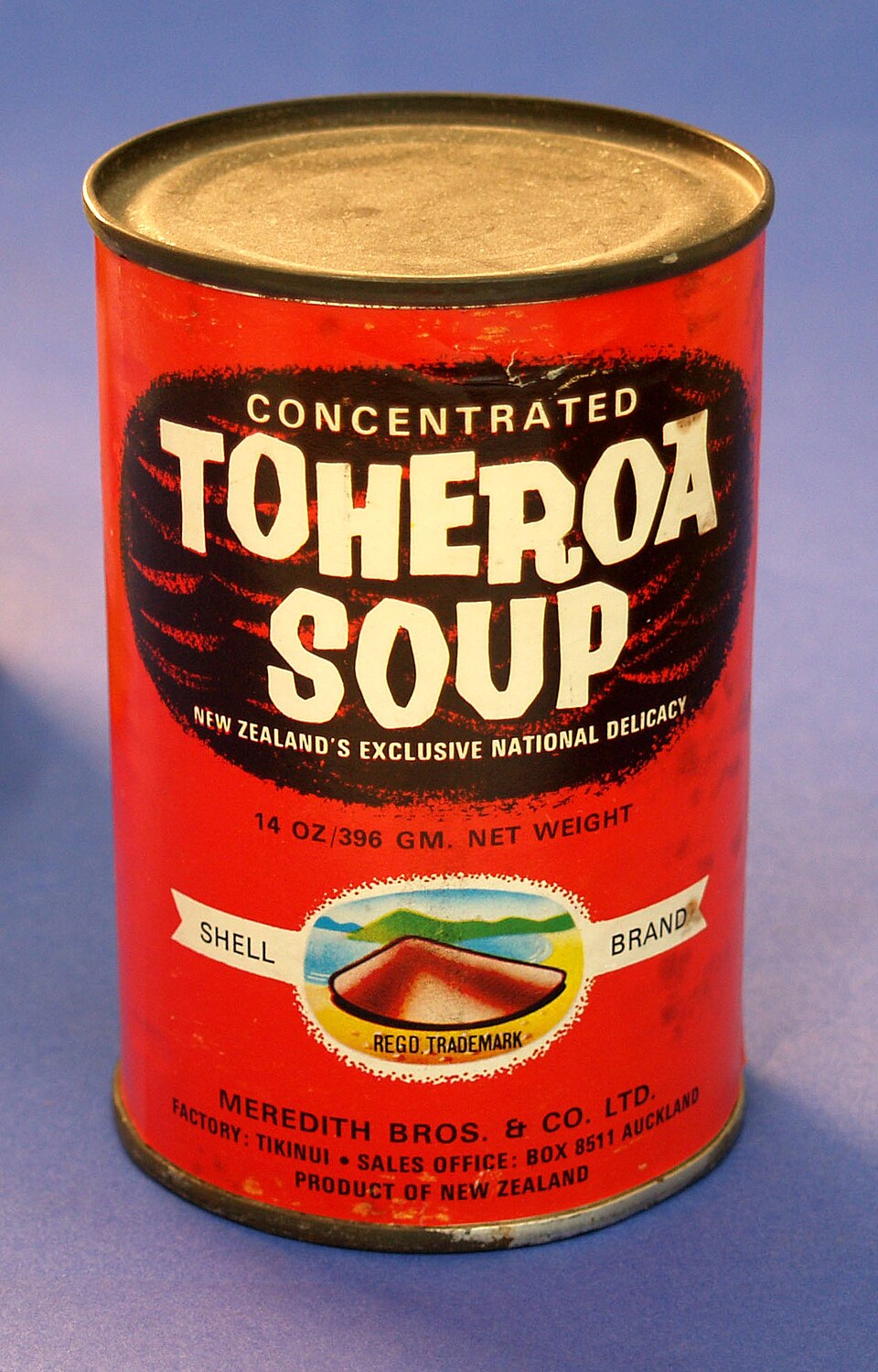 Toheroa soup - Traditional New Zealand dish
