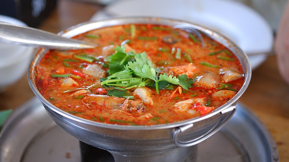 tom yum kung - Traditional Thailand dish