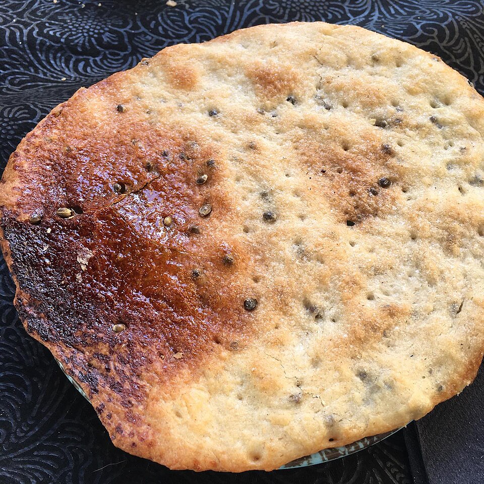 Torta de cañamones - Traditional Spain dish