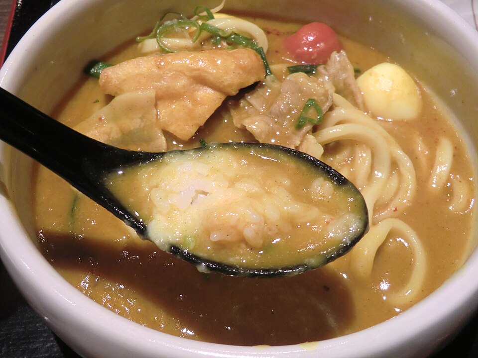 Toyohashi curry noodles - Traditional Japan dish