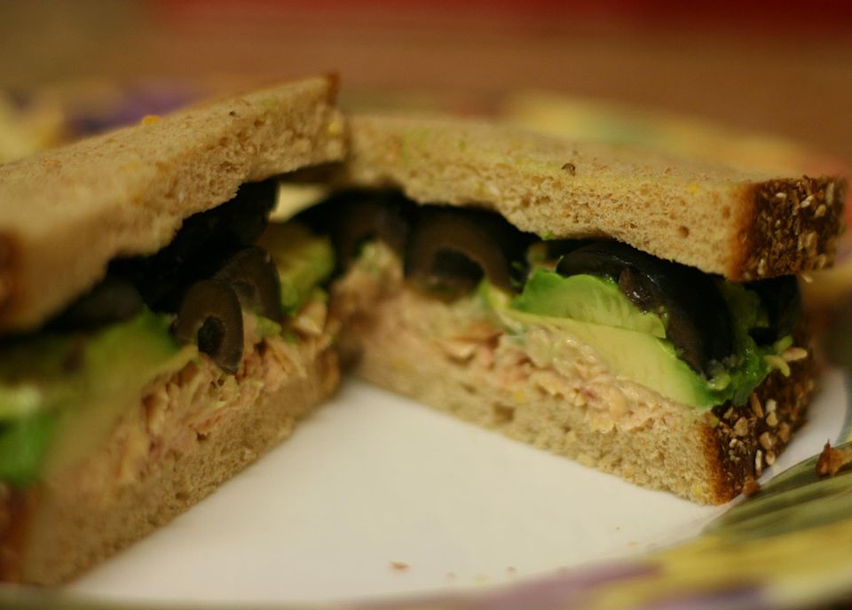 tuna fish sandwich - Traditional United States of America dish