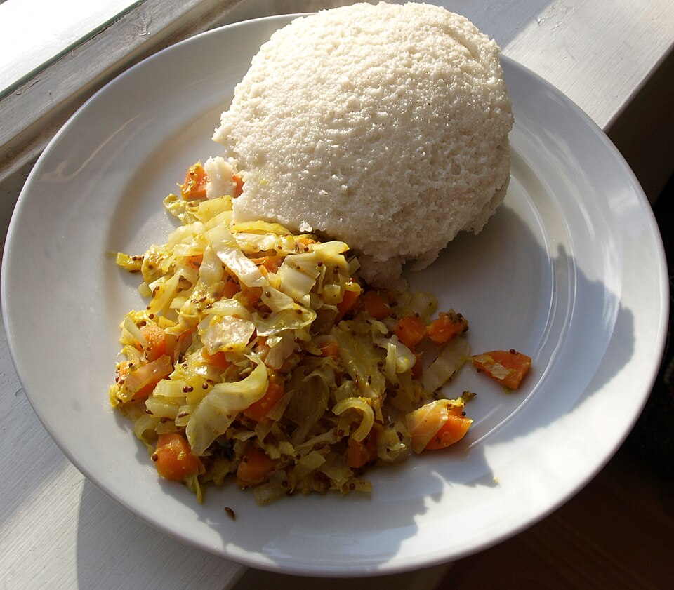 ugali - Traditional Kenya dish