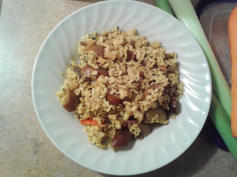 Vangibath - Traditional India dish