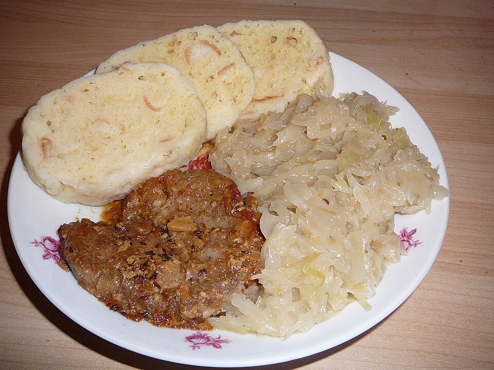 Vepřo knedlo zelo - Traditional Czechia dish