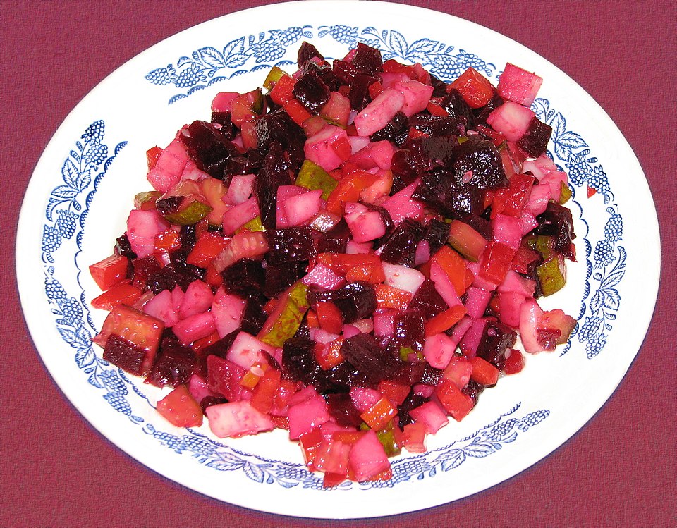 Vinegret - Traditional Russia dish