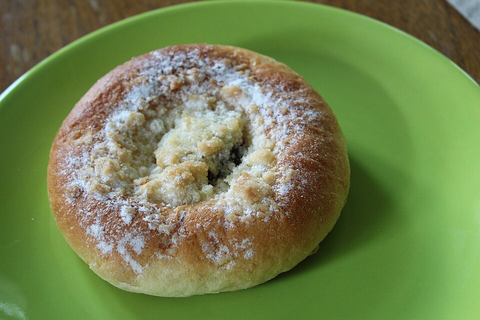 Vlčnovský vdolek - Traditional Czechia dish