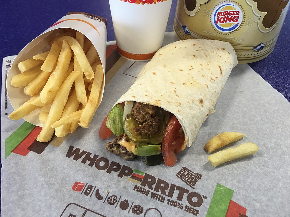 Whopperitto - Traditional United States of America dish