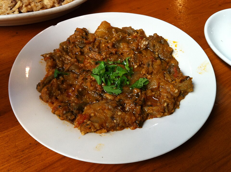 Zaalouk - Traditional Morocco dish