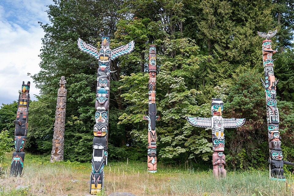 Brockton Point Totem Poles