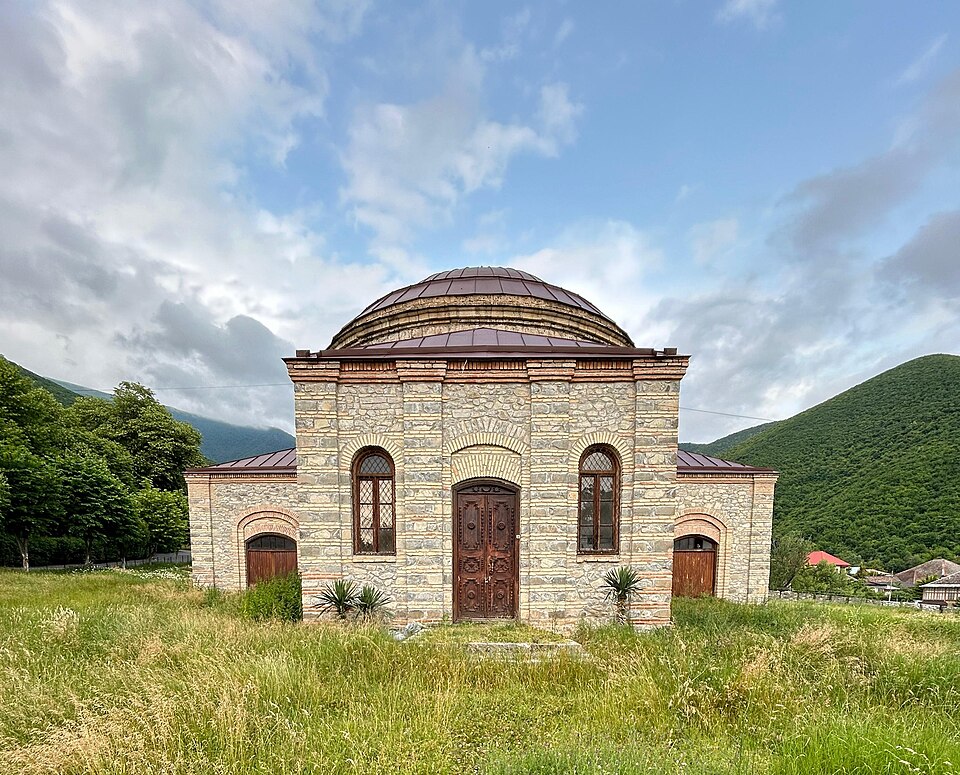 Three Saints Church in Sheki Fortress
