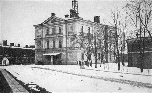 Руіны Белага палаца