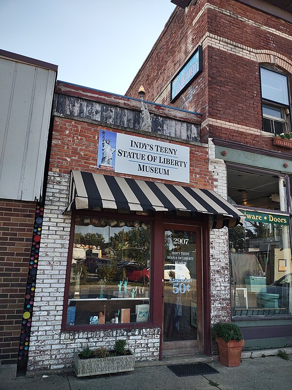 Indy's Teeny Statue Of Liberty Museum