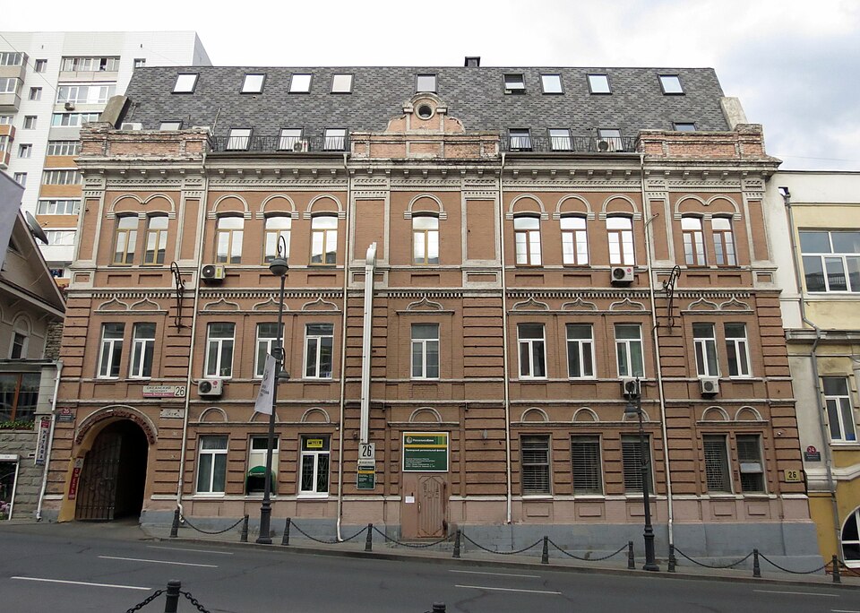 Историческое здание гостиницы Сибирское Подворье