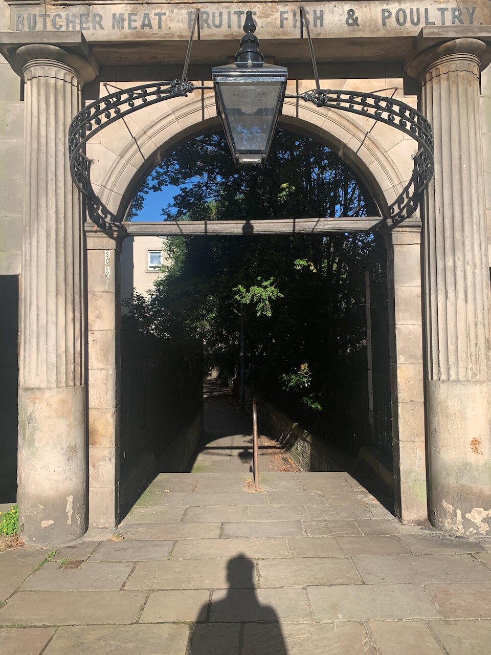 Old Stockbridge Market Entrance
