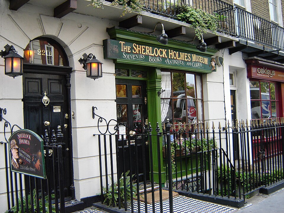 The Sherlock Holmes Museum and shop