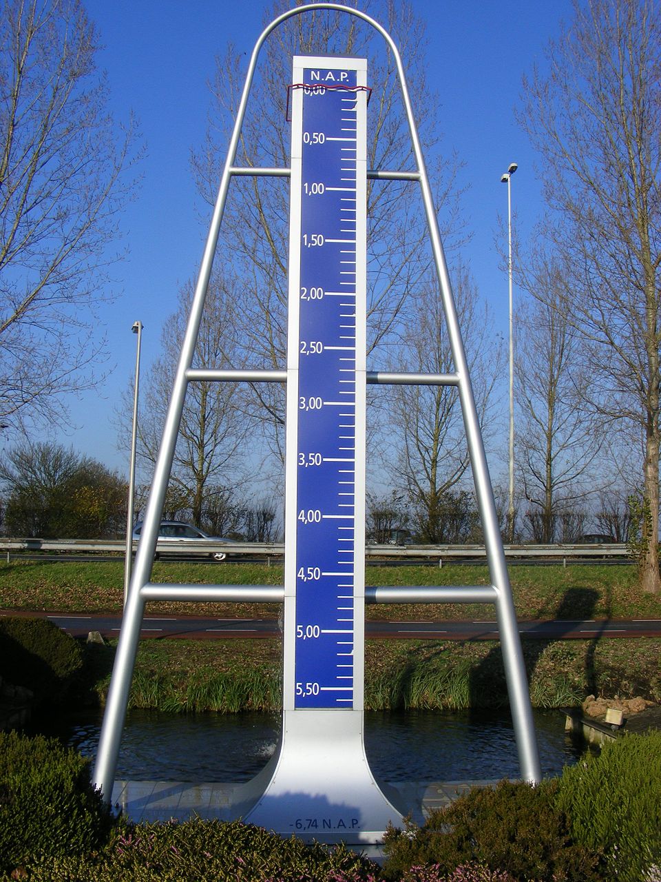 Monument Laagste Punt van Nederland