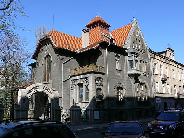 Secesyjna willa Leopolda Kindermana