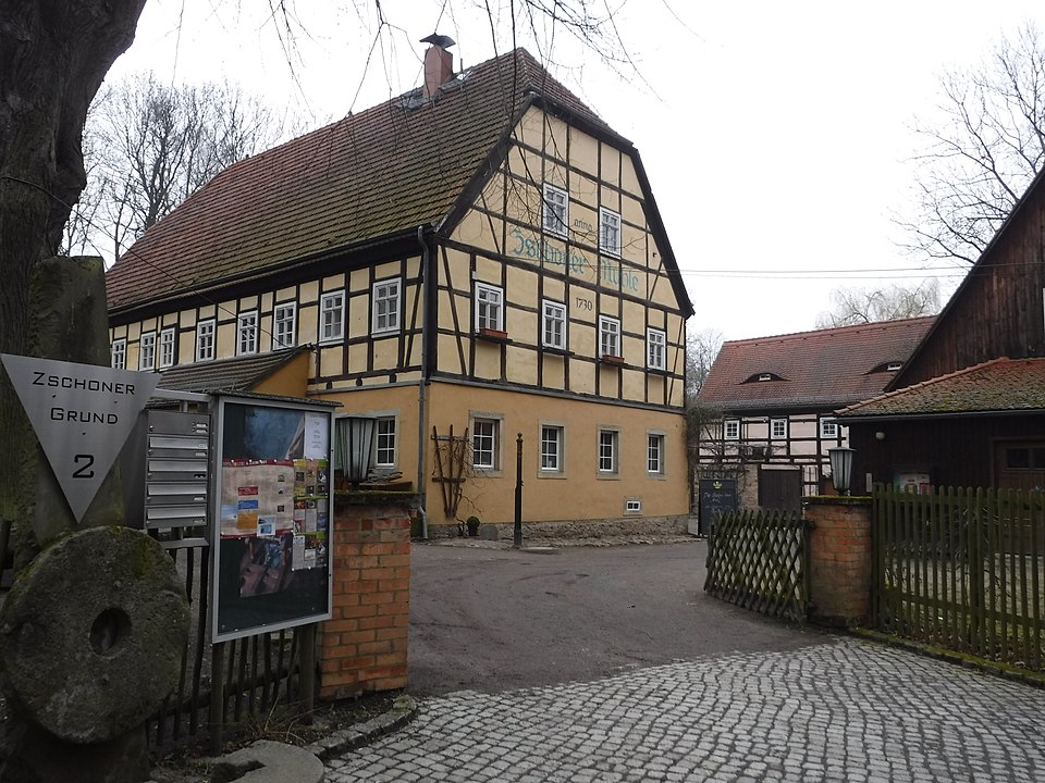 Mühlrad Zschonermühle