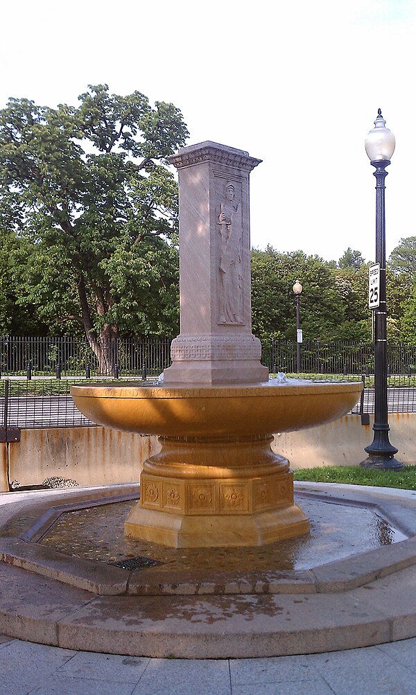 Butt-Millet Memorial Fountain