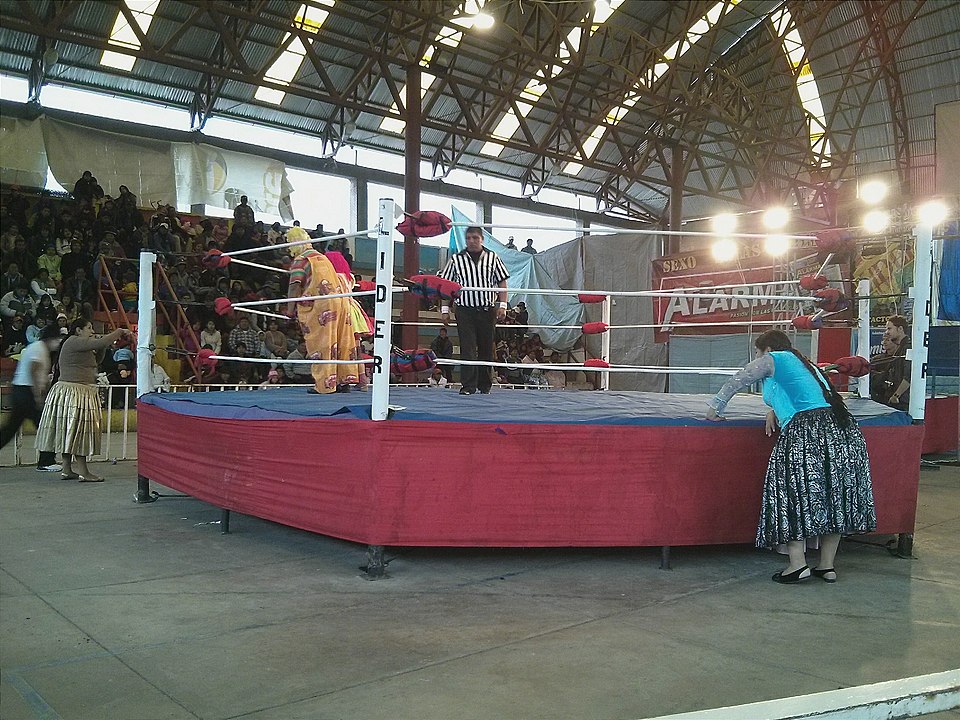 Lucha libre de cholitas