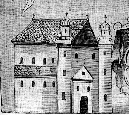 Падмурак кафедральным Свята-Мікалаеўскай царквы