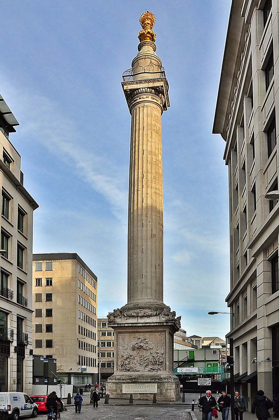 The Monument to the Great Fire of London