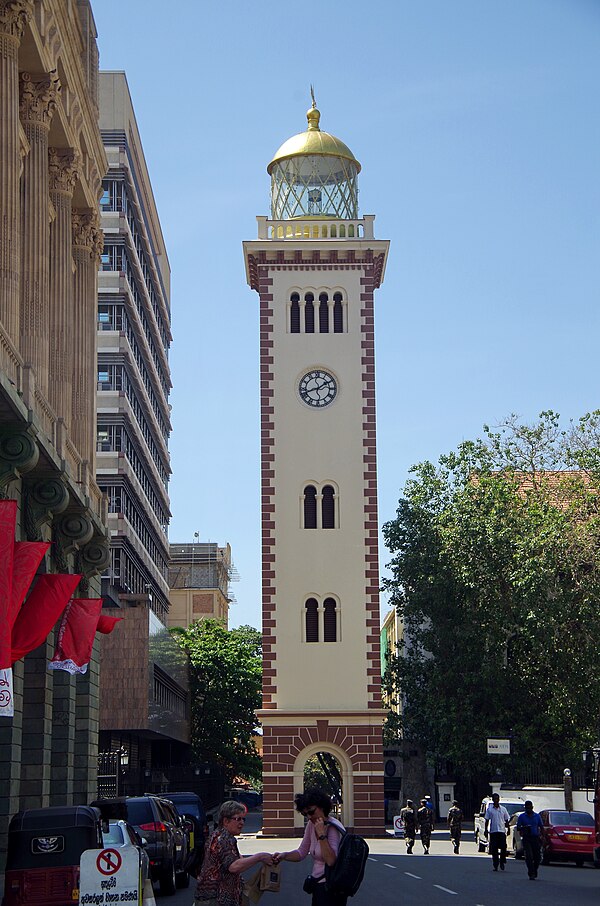 Old Colombo Lighthouse;Chatham Street Clock Tower